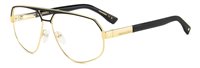 Montatura vista Dsquared Uomo D2 0121GOLD BLACK60 - D2 0121GOLD BLACK60